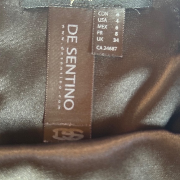 Shimmery Stripes Flared Layered Pouf Long Skirt - Picture 5 of 5